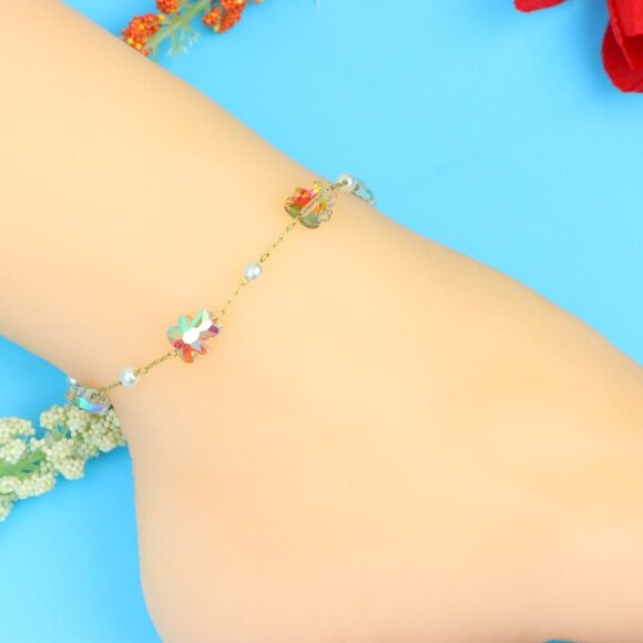 Elegant Handmade Anklet – Perfect for Women & Girls | Ideal Gift Option, DYC1520 - Picture 4 of 10
